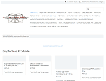 Tablet Screenshot of medizinshop.net